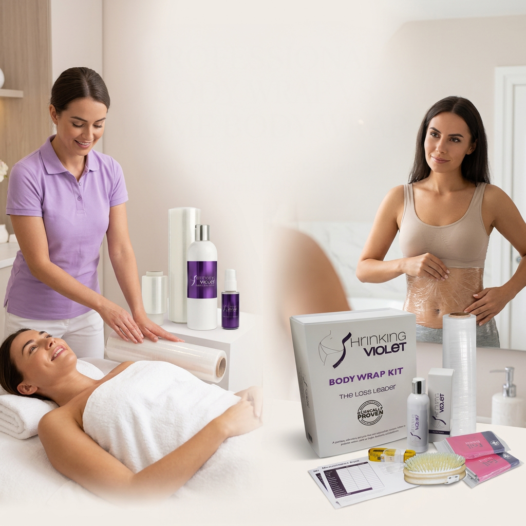 Professional Body Wrap vs Home Body Wrap